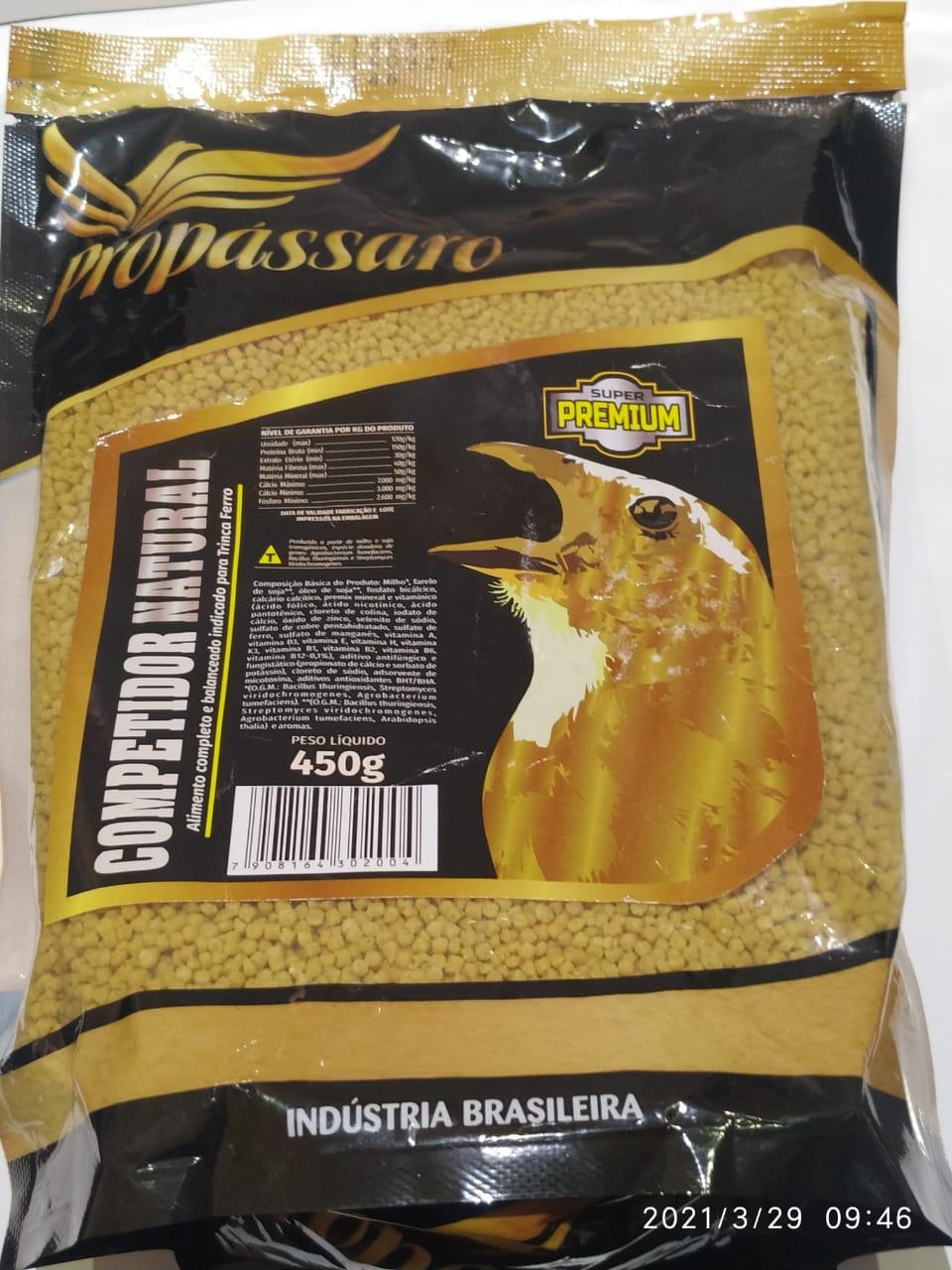 imagem de Propassaro Competidor Natural Trinca Ferro 450 g