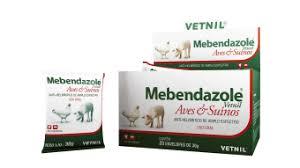 imagem de Vetnil Mebendazol 10 capsulas